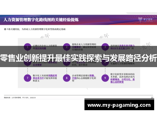 零售业创新提升最佳实践探索与发展路径分析
